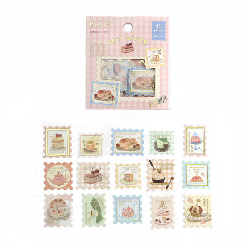 Washi Flake Stickers BGM - for Planners & Journals - Shop cutetape Washi  Tape USA