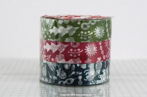 Washi Tape Set, Cute Washi Tape Set, Designer Decorative Masking Tapes –  VibgyorVibes