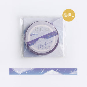 Slim Japanese thin washi tape, three (3) rolls of 3mm x 10M mt washi  masking tape