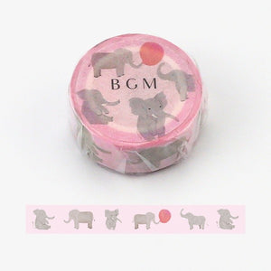 cute pig pink washi tape