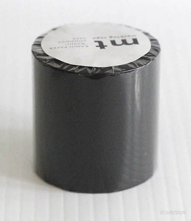 Black Washi Tape - 9/16in. X 10 Yards - Solid Colored (pm34500320
