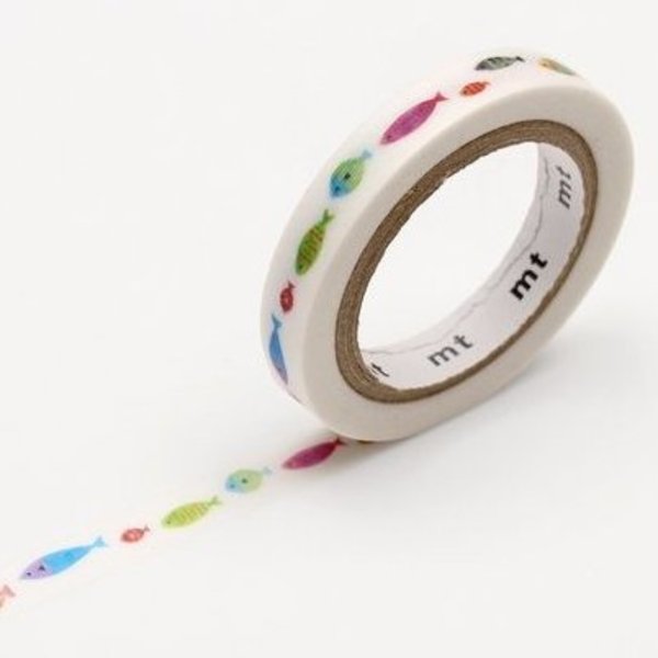 07MM Thin Solid White Washi